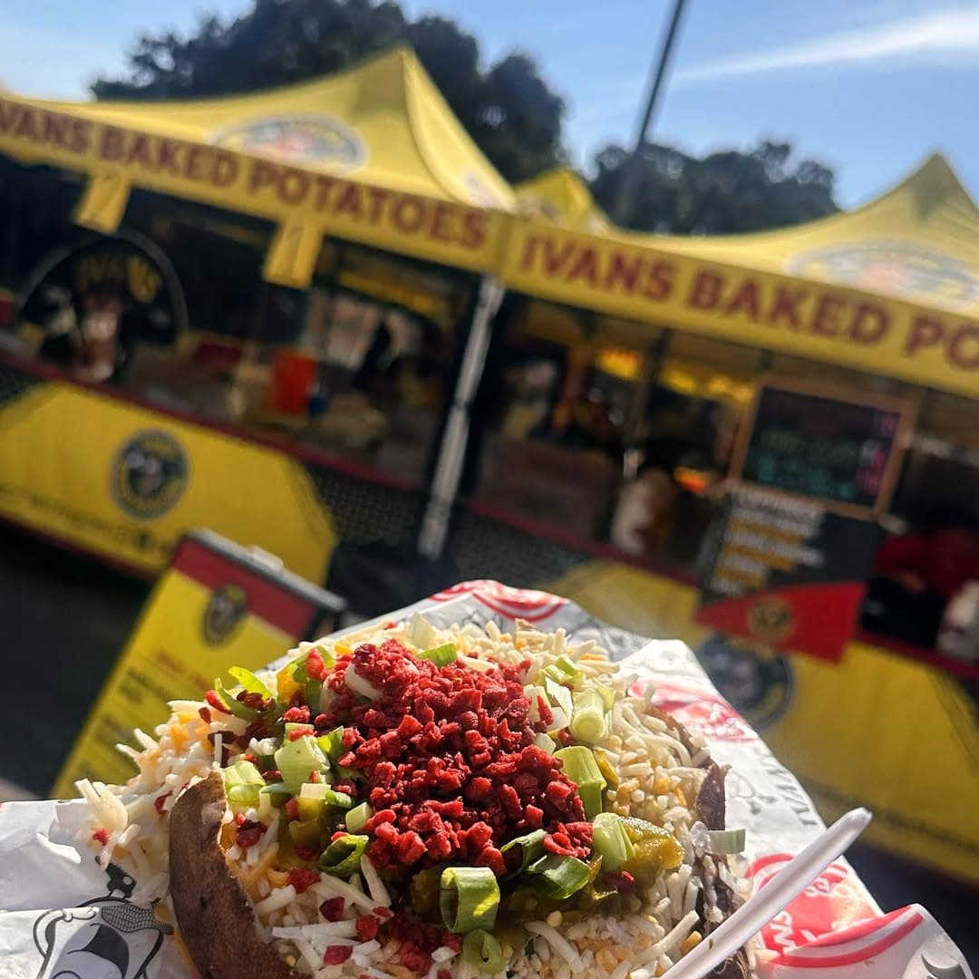 Ivan's Baked Potatoes food truck exterior