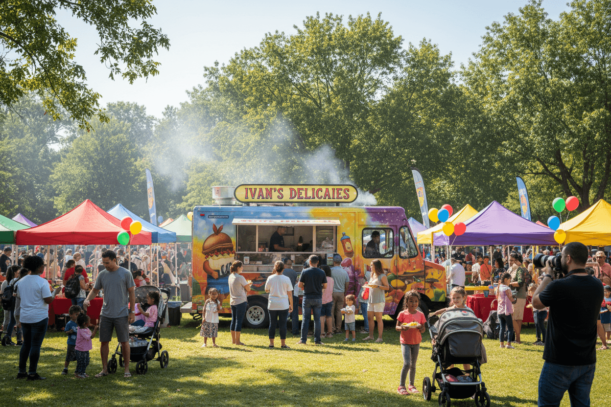 Community festival catering