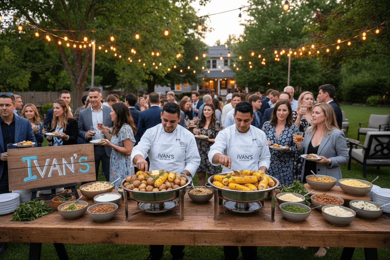 Private party catering event