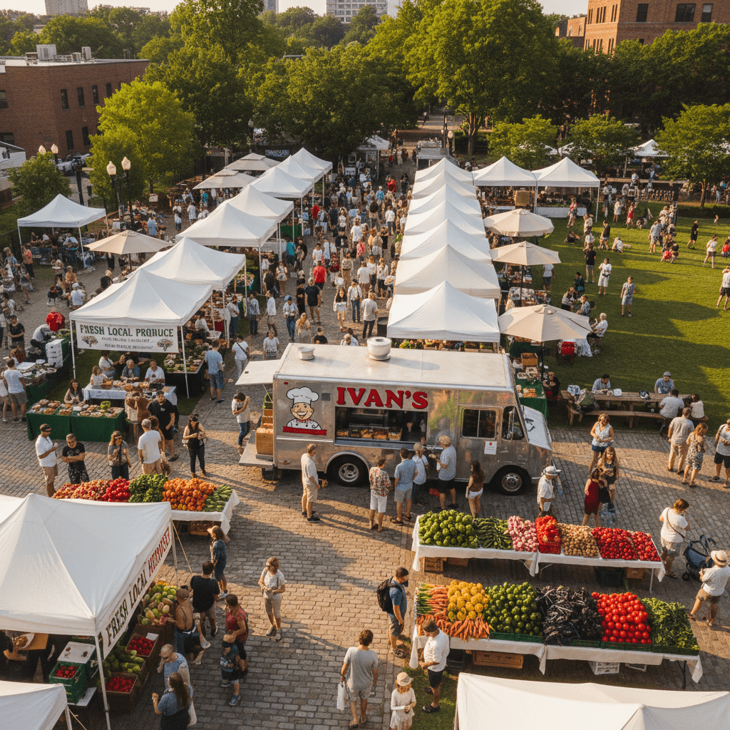 Farmers market event